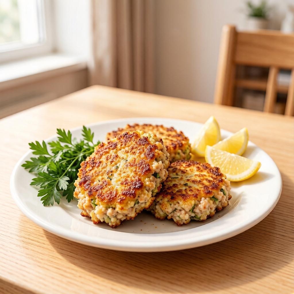 Пошаговый рецепт котлет из кабачков и куриной грудки